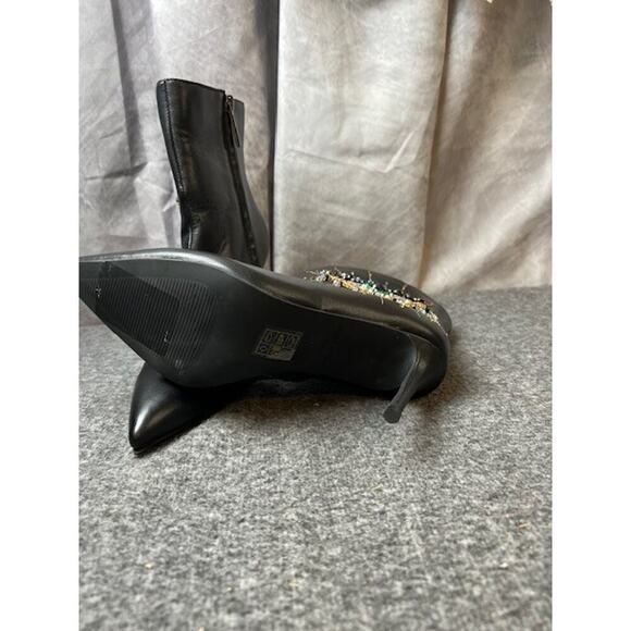 Kurt Geiger Belgravia Embellished Evil Eye Stiletto Bootie size EU 35.5/US 5.5 - Picture 6 of 10